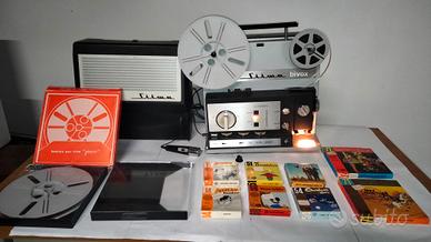 Lotto proiettore Silma Bivox e pellicole 1969