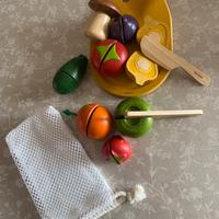 Plan Toys - frutta e verdura tagliare - MONTESSORI