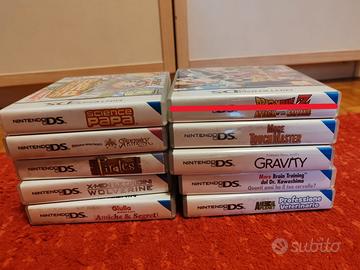 nintendo ds giochi e case