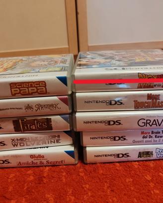 nintendo ds giochi e case