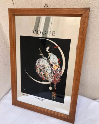 Specchio pubblicitario Vogue 