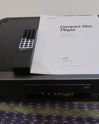 LETTORE CD SONY CDP-S7 REVISIONATO.