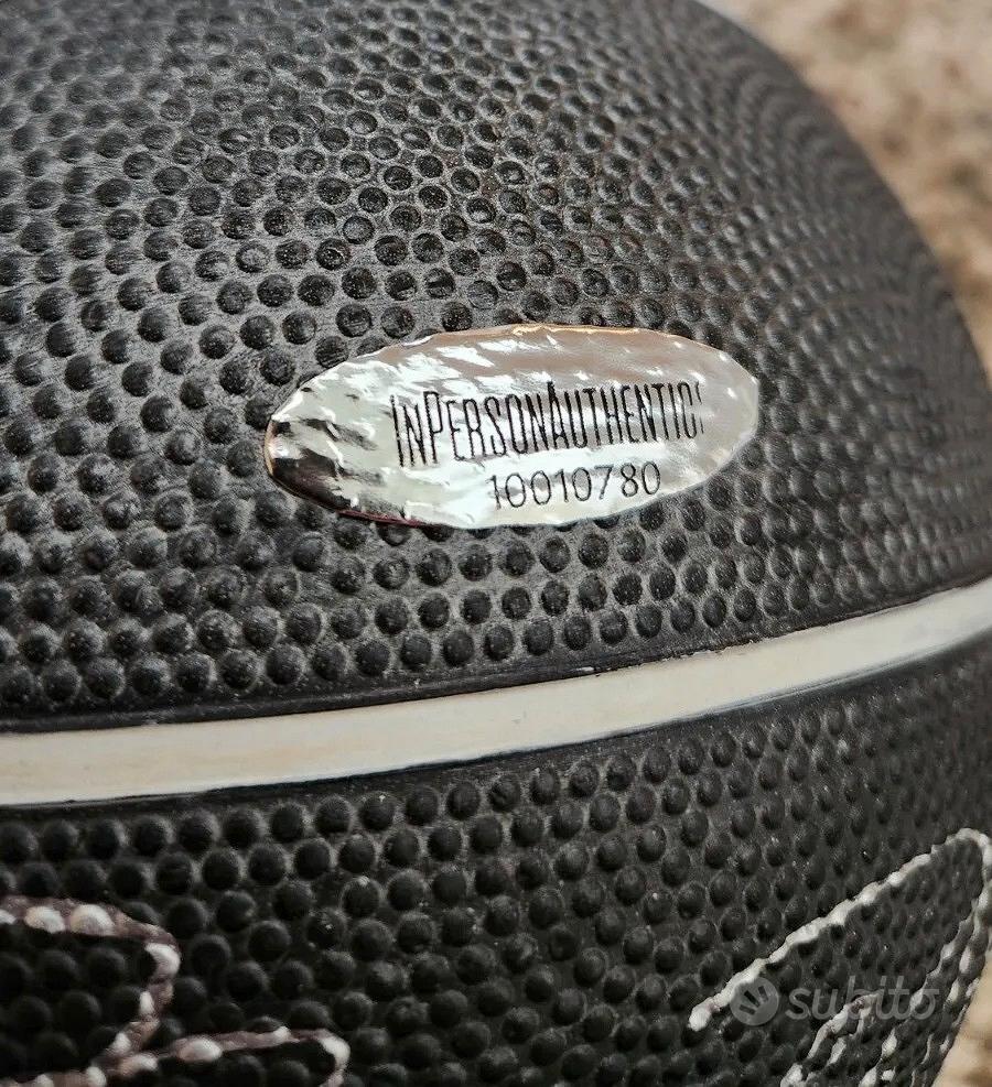 Pallone autografato da michael jordan deals