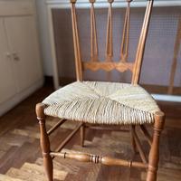 Coppia di sedie chiavarine