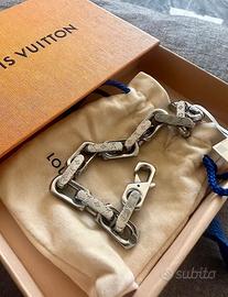 Catena cubana in metallo da uomo