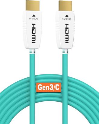 RUIPRO Cavo HDMI 2.1 in Fibra Ottica 8K 50M, 48Gbp