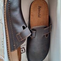 Pantofole uomo marroni