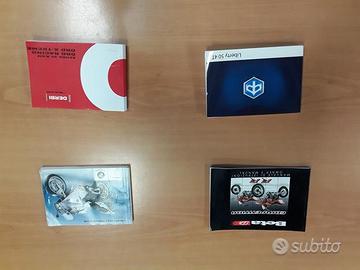 manuali istruzioni vari modelli moto scooter