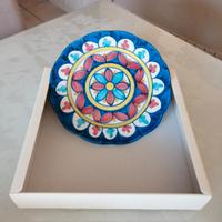 piatto in ceramica vietrese 
