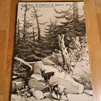 Libro J. D. Harding il parco e il bosco 1841