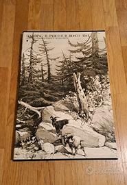 Libro J. D. Harding il parco e il bosco 1841