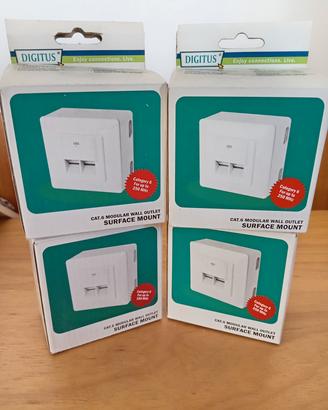Digitus DN-9006-N presa ethernet doppia (4pz)