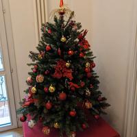 ALBERO DI NATALE SMONTABILE COMPLETO