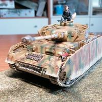 Diorama 1:35 carro armato tedesco Panzer IV Ausf H