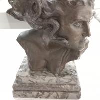 Scultura in Bronzo Medusa 