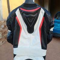 tuta moto 50 dainese perfetta intera pelle