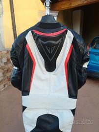tuta moto 50 dainese perfetta intera pelle