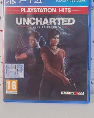 Uncharted L'eredità Perduta Playstation Hits PS4