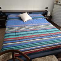 Letto, struttura, comodini