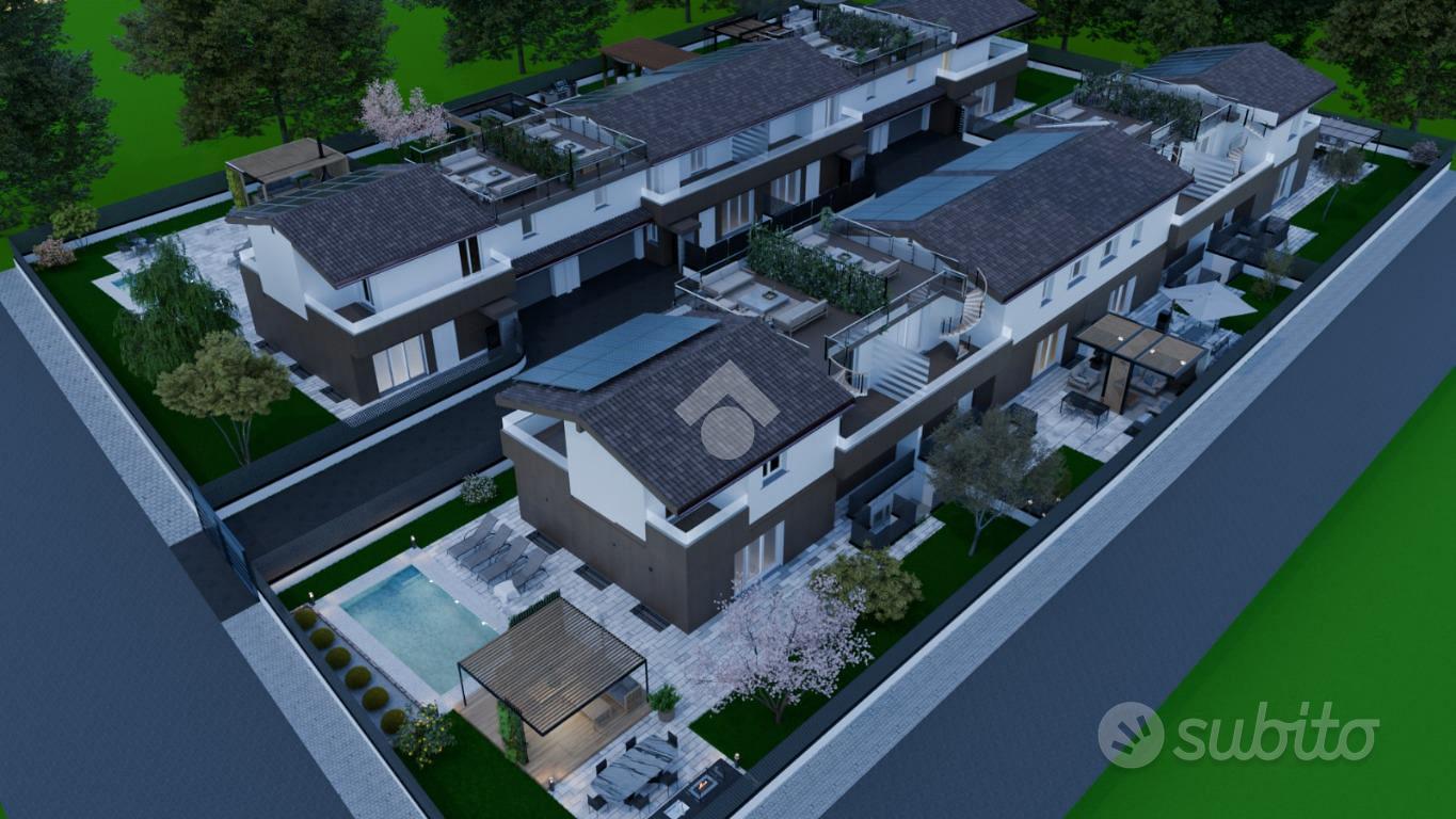 VILLA A SCHIERA A MONZA - Vista 4