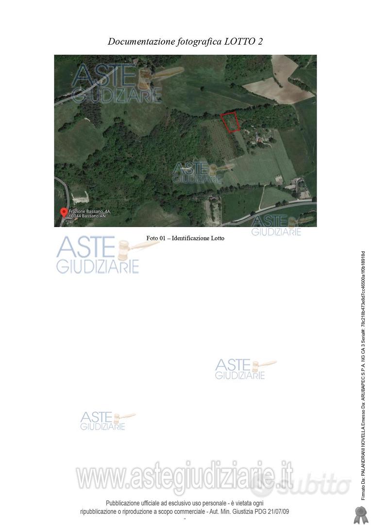 Terreno Agricolo Fabriano [A4352602] - Vista 5
