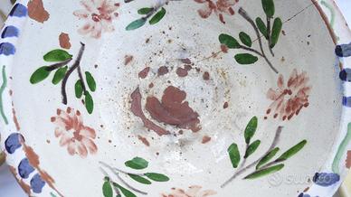 Piatti in ceramica antichi - 6 pezzi