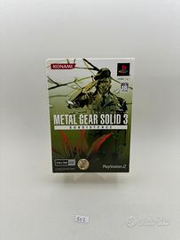 Metal Gear Solid 3 Subsistence JAP PS2 Limited