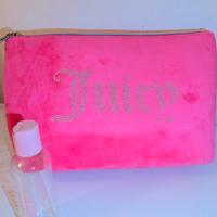 set pochette + mini bottiglietta Juicy Couture