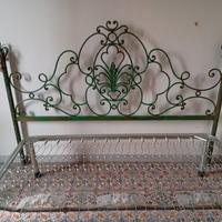 testata letto ferro battuto