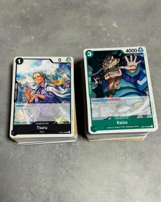 Lotto 170 Carte Miste Eng One Piece Varie Espansio