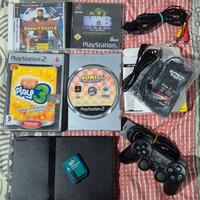 Sony Playstation 2 Slim nera - Completa + Giochi