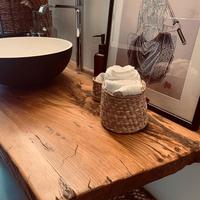 TOP BAGNO , TAVOLI, PENISOLE, MENSOLE IN LEGNO
