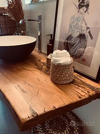 TOP BAGNO , TAVOLI, PENISOLE, MENSOLE IN LEGNO
