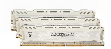Ram DDR4 Ballistik Sport 16GB Kit 2x4GB + 1x8GB