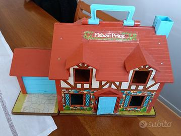 Casa vintage Fisher Price 