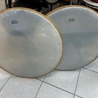 Coppia pelli Evans bass drum 26”
