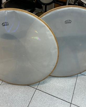 Coppia pelli Evans bass drum 26”