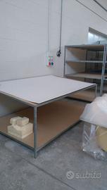 BANCONI INCLINATI TAGLIO PELLE con Pianali