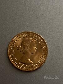 Sterlina d'Oro 1963 - Gold Sovereign 22k