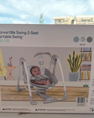 Sdraietta Ingenuity convertme swing 2in1 raylan