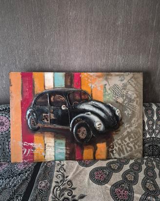 Quadro in metallo stile industrial
