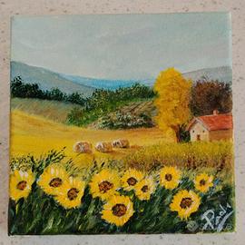 girasoli nella campagna 