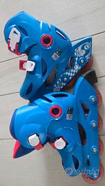 rollerblade bambino più protezioni 