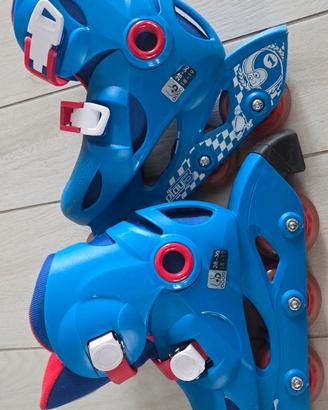 rollerblade bambino più protezioni 