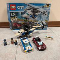 Lego City 60138 aereo e auto della polizia
