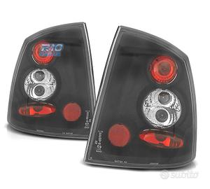 FANALI OPEL ASTRA G 2P 4P 97-04 FONDO NERO LOOK LE