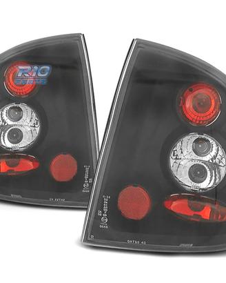 FANALI OPEL ASTRA G 2P 4P 97-04 FONDO NERO LOOK LE
