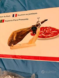 Supporto Porta Prosciutto / Jamonero in Legno