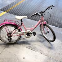 BICI DA BAMBINA CITY 20" - ROSE E FUCSIA