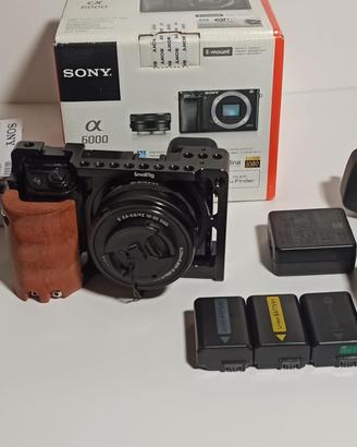 Sony Alpha 6000 + 16-50mm OSS + Cage SmallRig | 28
